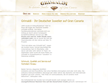 Tablet Screenshot of grimaldi-grancanaria.com